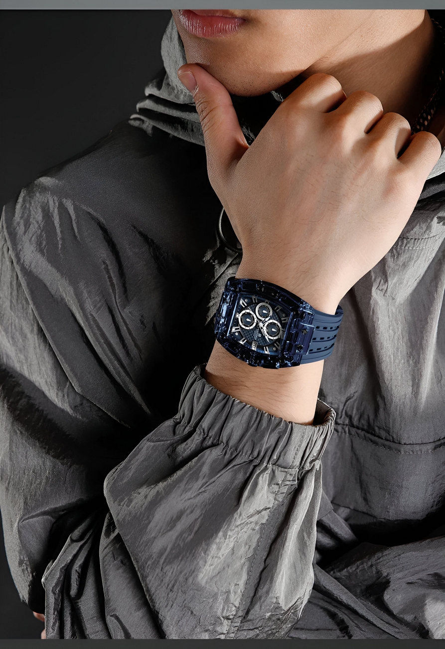 Reloj Naviforce Deportivo Nf7105 Goma Hombre